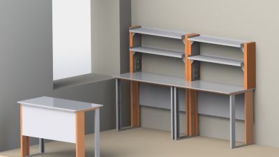 Стеллаж-надстройка для лабораторного стола СНСЛ арт. PLM20985