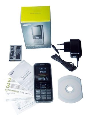 Говорящий мобильный телефон Samsung GT-C3322 (duos) арт. ИА3726