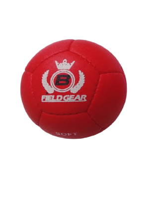 Мяч для игры в Бочча (красный) мягкий
