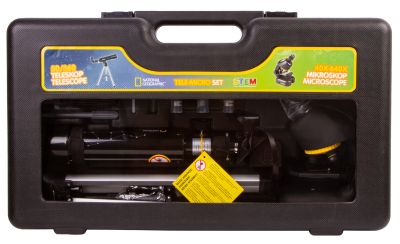 Набор Bresser (Брессер) National Geographic: телескоп 50/360 AZ и микроскоп 40–640x