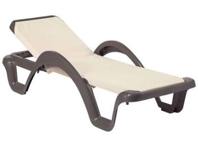 Шезлонг Balliu Carmen (цветной каркас, цветная ткань на выбор)