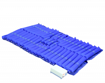 Противопролежневый трубчатый матрас шириной 1200 мм с отверстием для туалета MET BASIC-300XL