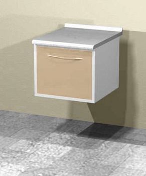 Настенная металлическая тумба