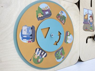 Дидактическая настенная панель «Азбука безопасности»