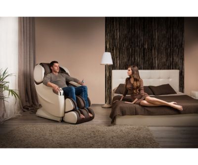 Массажное кресло US MEDICA Jet (шоколад, беж)