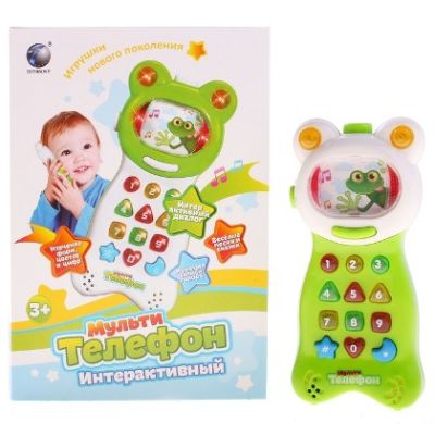 Детский интерактивный Мульти телефон - игрушка арт. 3174