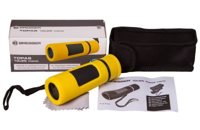 Монокуляр Bresser (Брессер) Topas 10x25 Yellow