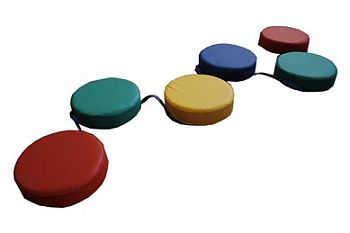 Змейка-шагайка (10 кружков D 21 см каждый) арт. АСп20042