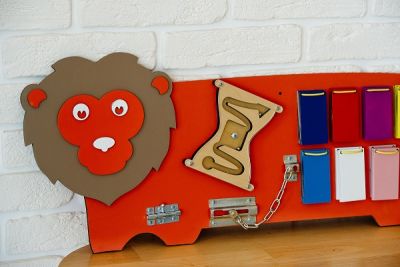 Бизиборд «Смелый львёнок» арт. ПрТ28014