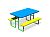 Детский столик со скамейками арт. AQ17263