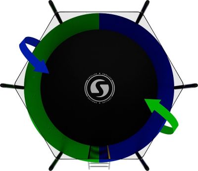 Батут SWOLLEN Classic 8 FT арт. SW28284