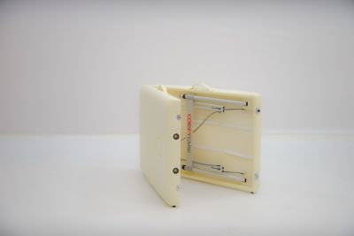 Стол массажный СУПЕРЛЕГКИЙ, алюминий, кремовый MET Comfort A2