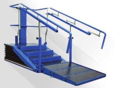 Лестница-брусья с электронной регулировкой высоты ступеней «АЛЬТЕРСТЕП» арт. Mad23331