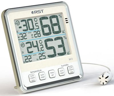 Термогигрометр цифровой RST 02413 (S413) с внешним датчиком