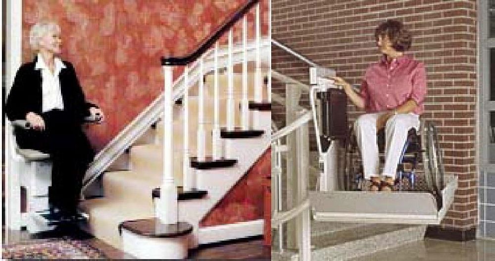 Обзор: Лестничные подъемники вертикальные и наклонные для инвалидов и платформы для подъема в автомобиль