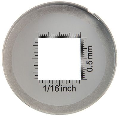 Лупа измерительная Veber 10х, 25 мм, с подсветкой (8011)