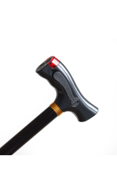 Трость опорная, регулируемой длинны Welt-GW, с фонариком арт. MT11026