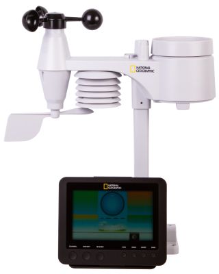 Метеостанция Bresser (Брессер) National Geographic «7 в 1» Wi-Fi с цветным дисплеем