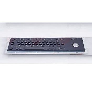 Металлическая антивандальная клавиатура c Track ball трекбол trackball TG-PC-D-BL арт. ТчБ24257