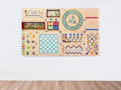 Дидактическая настенная панель «Наши чемпионы»