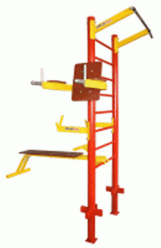 Уличный тренажер комбинированный ТУ-25 арт. PrG25098