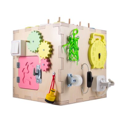 Развивающий куб Монтессори