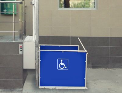 Вертикальный инвалидный подъемник  PTU