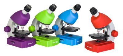 Микроскоп Bresser Junior 40x-640x, фиолетовый