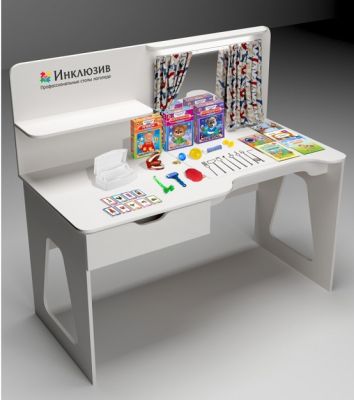 Профессиональный стол логопеда «Инклюзив Лого-Старт» арт. ИнР27438