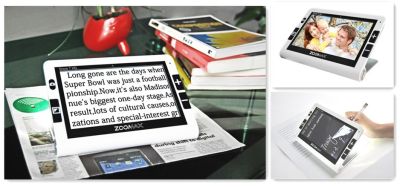 Видеоувеличитель электронный ручной Zoomax Snow 7 HD арт. VC4358