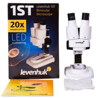 Микроскоп Levenhuk 1ST, бинокулярный арт. ФгК26896