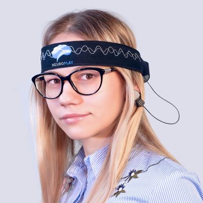 Универсальная 6-канальная нейрогарнитура c нейроиграми NEUROPLAY-6C