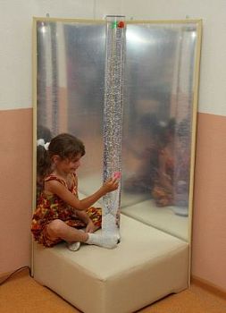 Комплект «Сенсорный уголок» (мягкое основание 60х60х30см) арт. SWl27687