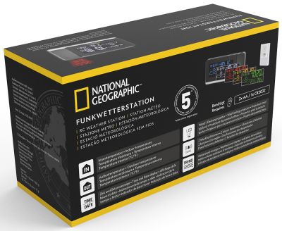 Метеостанция Bresser (Брессер) National Geographic Multi Color с проектором