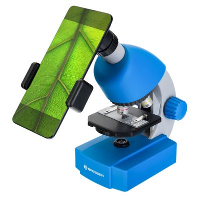 Микроскоп Bresser Junior 40x-640x, синий