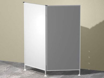 Ширма 2-х секционная стационарная