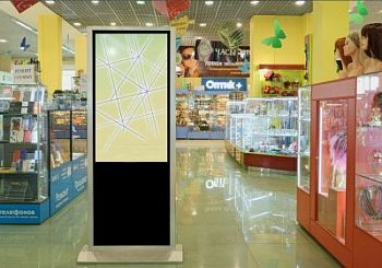 Информационный терминал для инвалидов многофункциональный Стандарт Доступная среда 42 дюйма арт. Prs