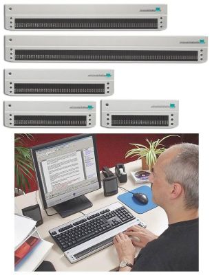 Портативный тактильный дисплей Брайля SuperVario 24 арт. ЭГ4253