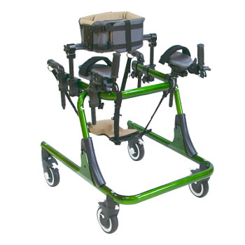 Ходунки с дополнительной фиксацией (поддержкой) тела, в том числе для больных детским церебральным параличом (ДЦП) Мега-2000