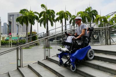 Кресло-коляска ступенькоход Caterwil GTS3 Export арт. CtW28353