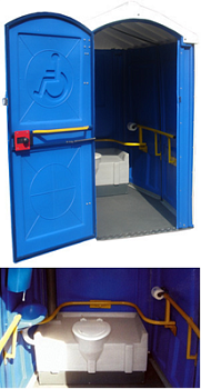 Мобильная туалетная кабина «Инвалид» арт. Egr23811
