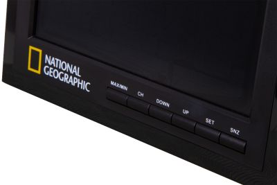 Метеостанция Bresser (Брессер) National Geographic VA с цветным дисплеем и тремя белыми датчиками