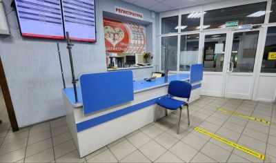 Стойка регистрации для обслуживания МГН, тип 1