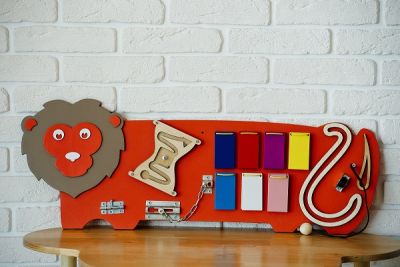 Бизиборд «Смелый львёнок» арт. ПрТ28014