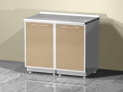 Стол лабораторный двухтумбовый