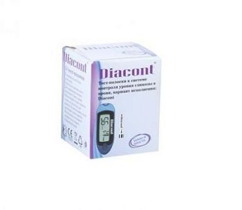 Тест-полоски Diacont арт. ИА28063