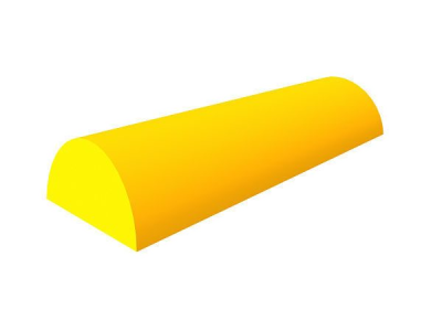 Полукруглый брус