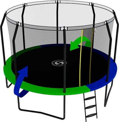 Батут SWOLLEN Prime Black 12 FT арт. SW28295