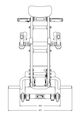 Лестничный гусеничный мобильный подъемник для инвалидов LIFTKAR PTR 160