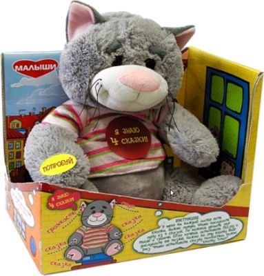 Кот-сказочник - развивающая игрушка арт. 3184